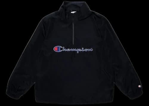 Supreme Champion Half Zip Pullover Black