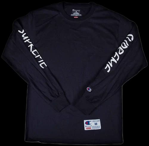 Supreme Champion LS Tee Black