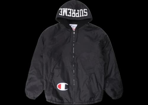 Supreme Champion Sherpa Lined Hooded Jacket Navy