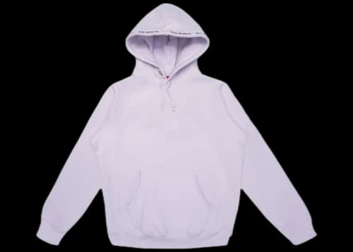 Supreme Channel Hooded Sweatshirt Light Purple