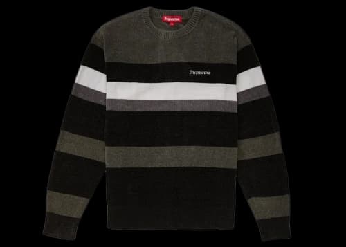 Supreme Chenille Sweater Black