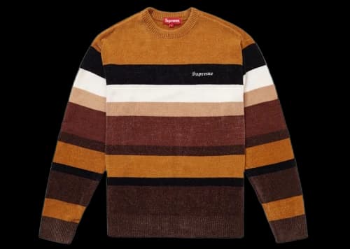 Supreme Chenille Sweater Brown