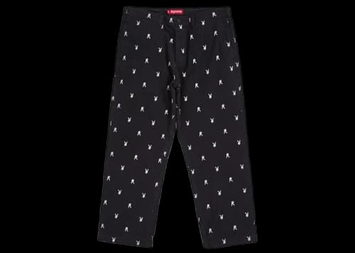 Supreme Chino Pant (SS26) Black Playboy