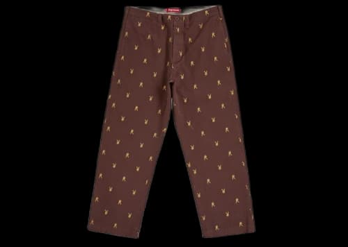 Supreme Chino Pant (SS26) Brown Playboy