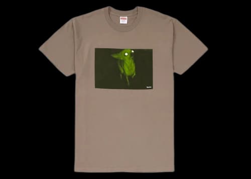 Supreme Chris Cunningham Chihuahua Tee Taupe