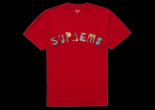 Supreme City Arc Tee Red