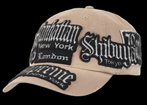 Supreme City Patches 6-Panel Hat Natural