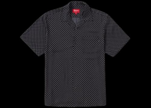 Supreme Compact Dot Rayon S/S Shirt Black