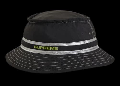 Supreme Contrast Stitch Crusher Black