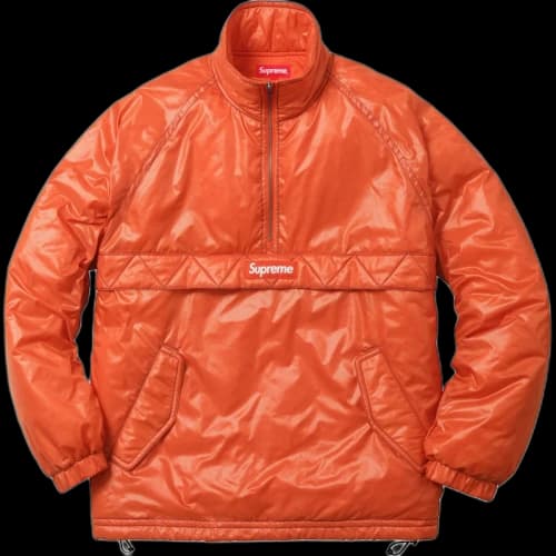 Supreme Contrast Stitch Pullover Orange