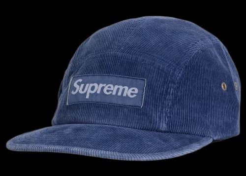 Supreme Corduroy Pocket Camp Cap Denim