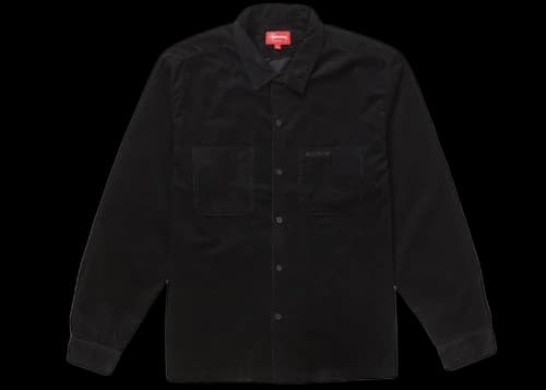 Supreme Corduroy Shirt (FW19) Black