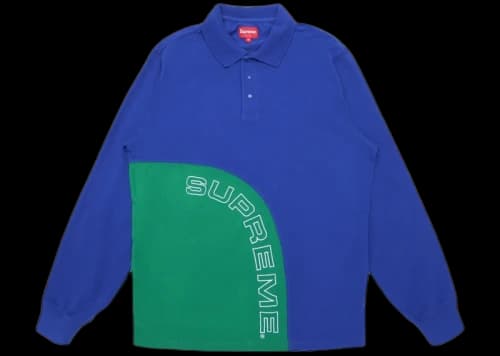 Supreme Corner Arc Half Zip Pullover Royal