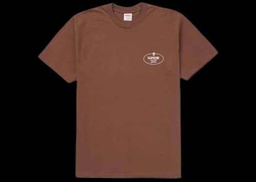 Supreme Crest Tee (FW24) Brown