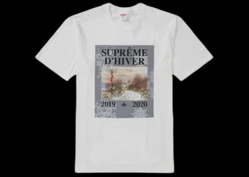 Supreme D'Hiver Tee White