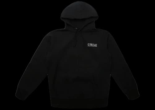 Supreme Decline Hooded Sweatshirt Black