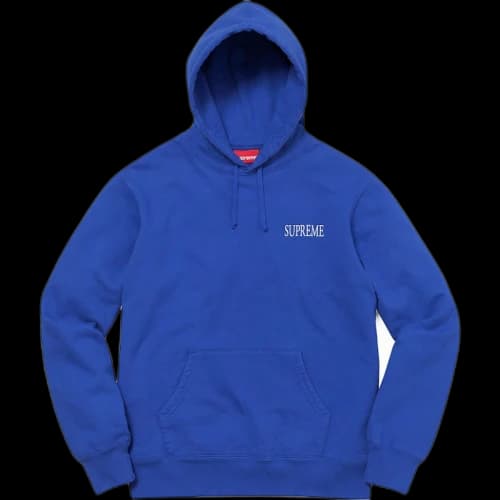 Supreme Decline Hooded Sweatshirt Royal