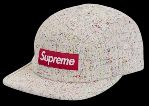 Supreme Denim Boucle Camp Cap Natural