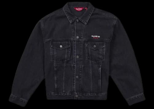 Supreme Denim Trucker Jacket (SS26) Black