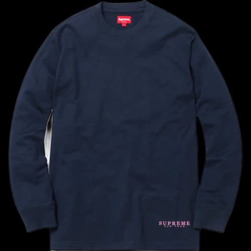 Supreme Department LS Tee Navy