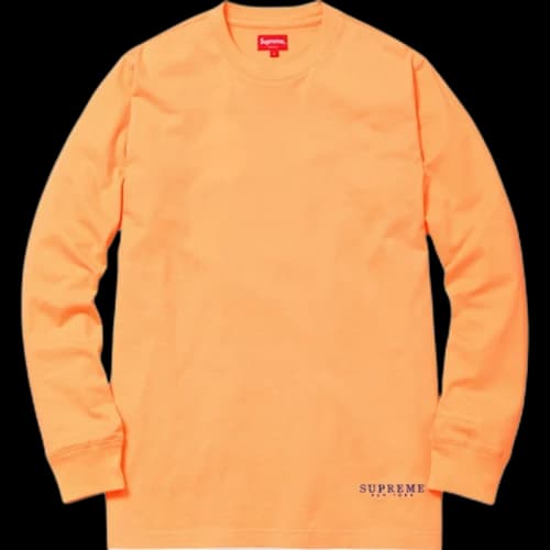 Supreme Department LS Tee Orange