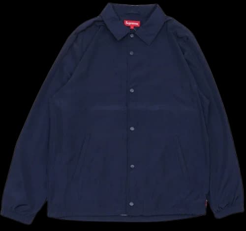 Supreme Digi Coaches Jacket Navy