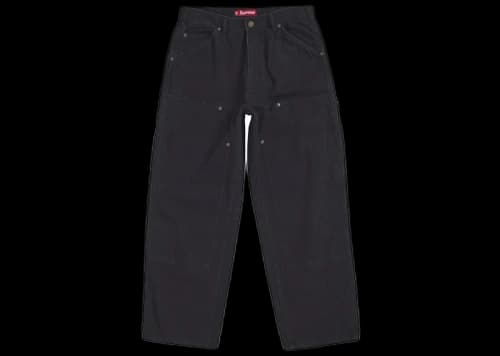 Supreme Double Knee Painter Pant (FW24) Black