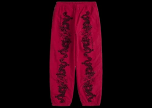 Supreme Dragon Track Pant Red