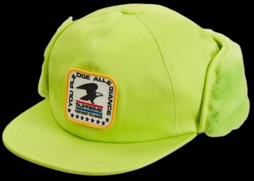 Supreme Earflap 6-Panel Lime