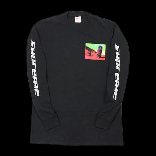 Supreme Easter Island L/S Tee Black