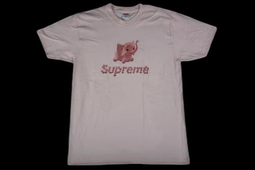 Supreme Elephant Tee Pink