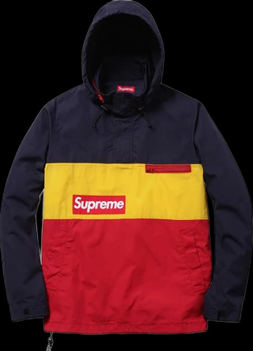 Supreme F1 Pullover Jacket Navy