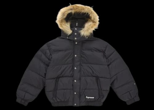 Supreme Facemask 700-Fill Down Puffer Jacket Black