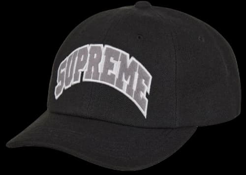 Supreme Felt Arc 6-Panel Black