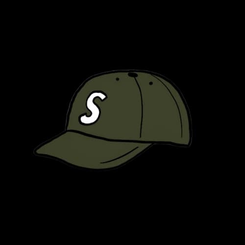 Supreme Fine Wale Corduroy S Logo 6-Panel Olive