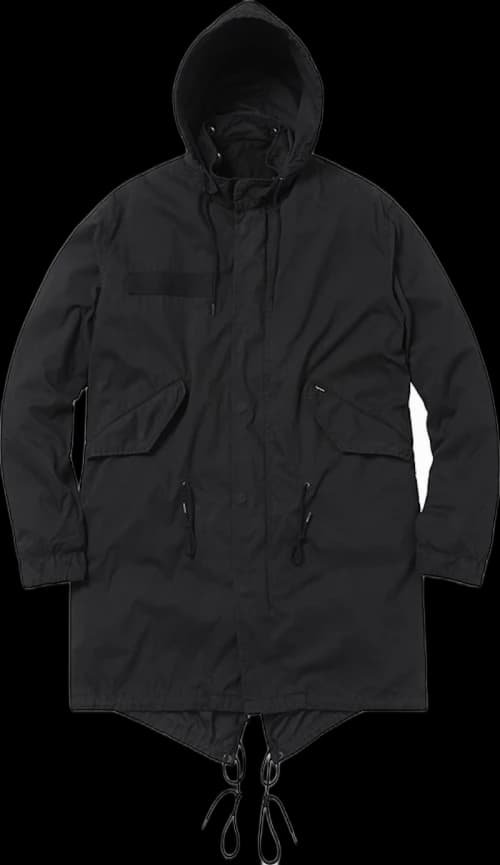 Supreme Fishtail Parka Black
