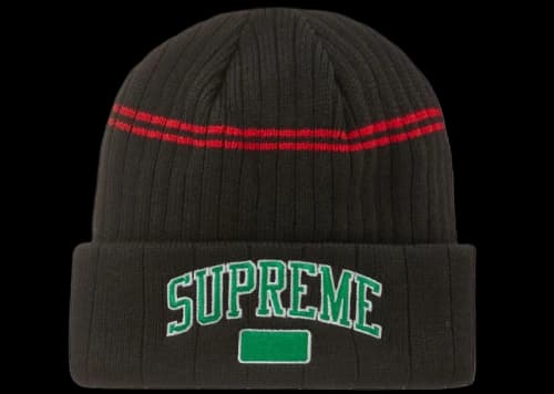 Supreme Fleece Lined Beanie Black