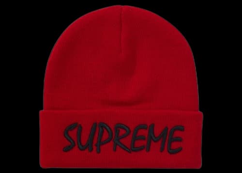 Supreme FTP Beanie Red