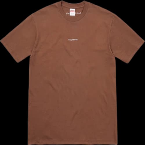 Supreme FTW Tee Brown