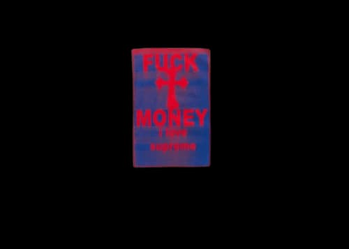 Supreme Fuck Money Tee White