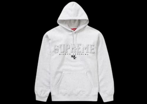 Supreme Gems Hooded Sweatshirt Ash Grey
