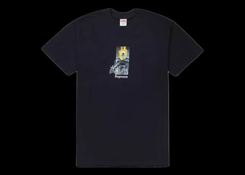 Supreme Ghost Rider Tee Navy