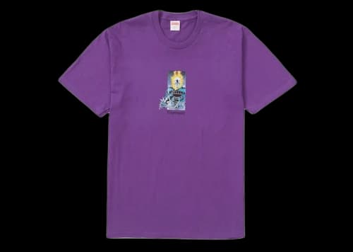 Supreme Ghost Rider Tee Purple