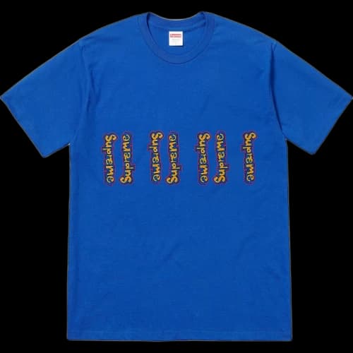 Supreme Gonz Logo Tee Royal