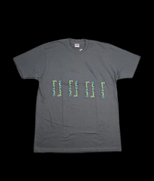 Supreme Gonz Logo Tee Warm Grey