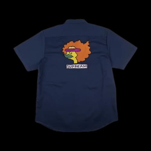 Supreme Gonz Ramm Work Shirt Navy