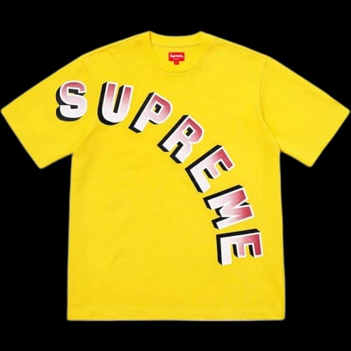 Supreme Gradient Arc Top Dark Yellow