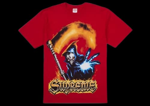 Supreme Grim Reaper Tee Red