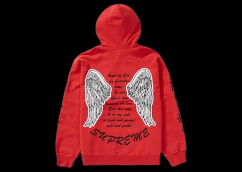 Supreme Guardian Hooded Sweatshirt Burnt Red