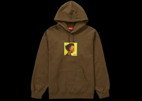 Supreme Gummo Hooded Sweatshirt Olive Brown